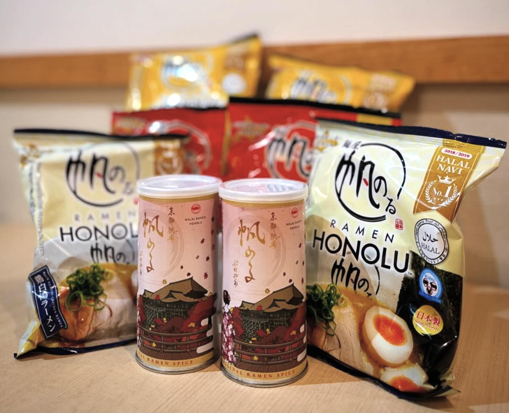 Halal Ramen Honolu and Original Ramen Spice@honolu_grande_kyoto