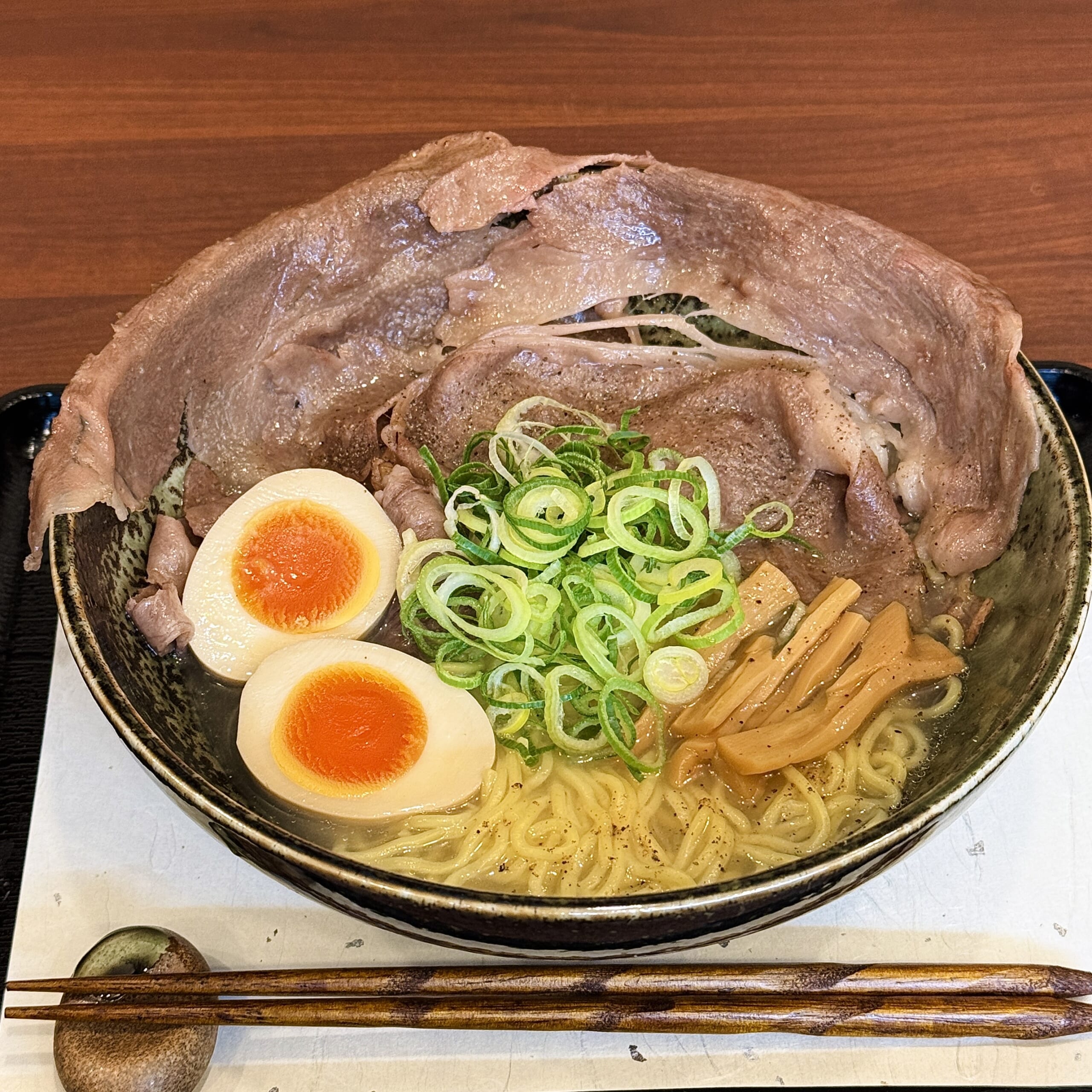 和牛A5 100g牛骨ラーメン