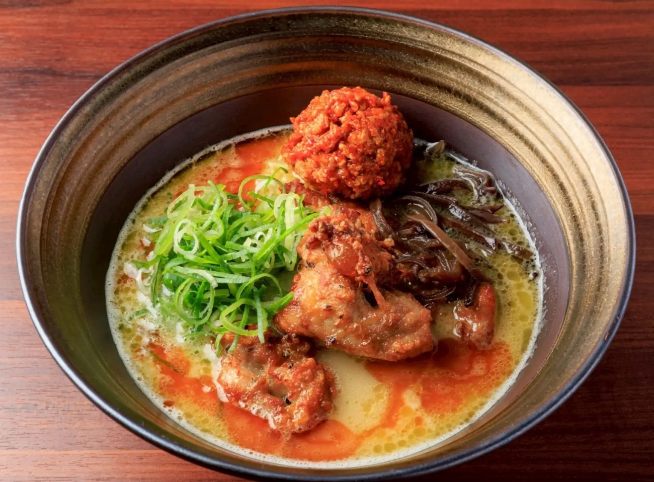 スパイシー唐揚げラーメン